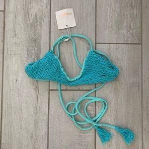 Brand new with tags Posh Pua size S knit bikini